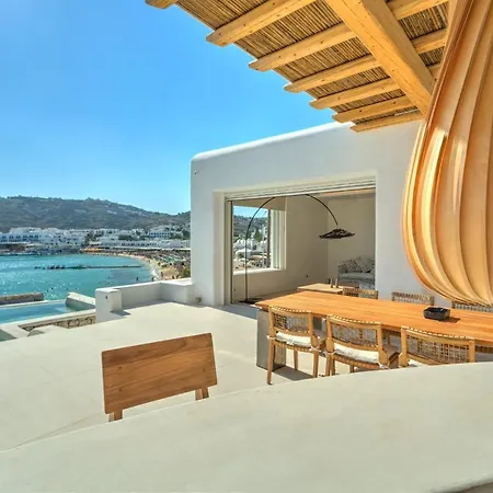 Beachfront Mykon Вилла